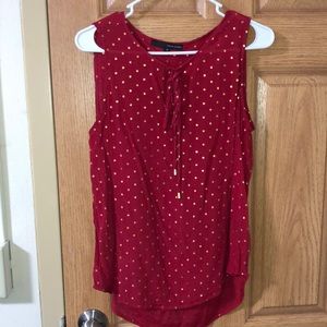 (M) harve Bernard red tank